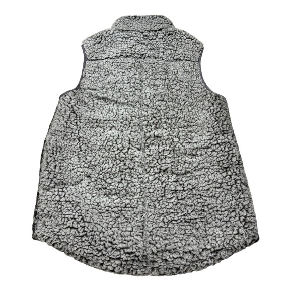 Thread & Supply Gray Quilted Vest with High Collar - Picture 3 of 5